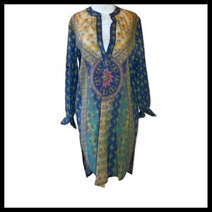 Boehmeian/retro style dress